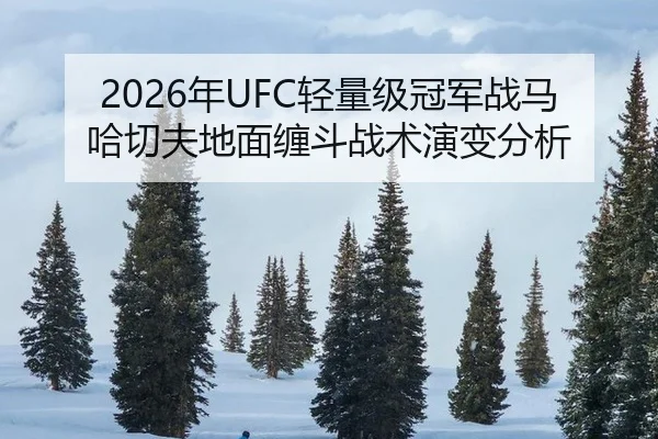 2026年UFC轻量级冠军战马哈切夫地面缠斗战术演变分析